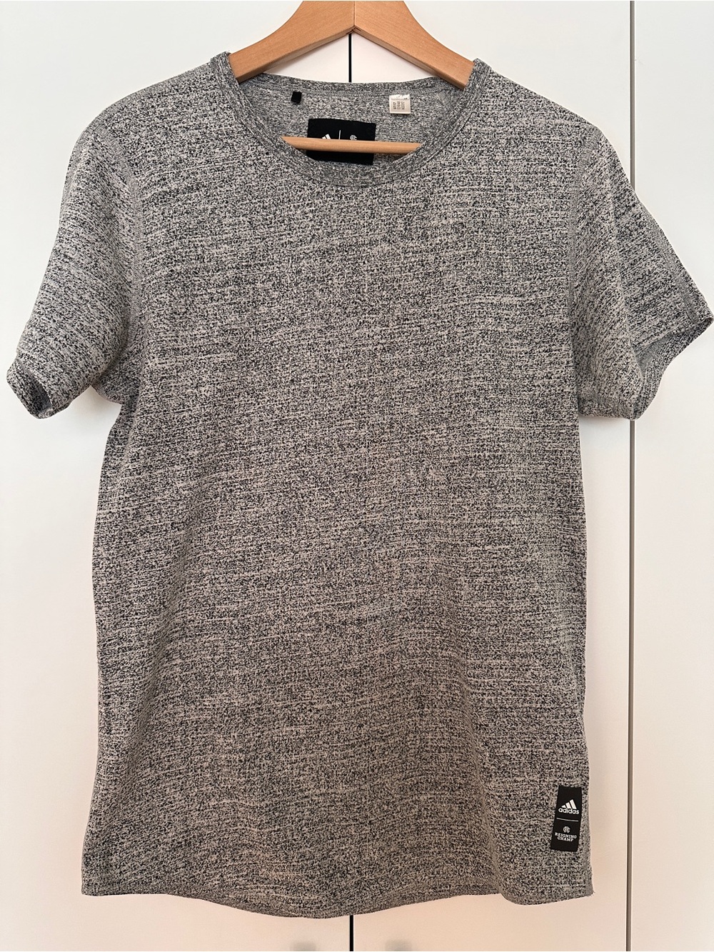 Reigning Champ x Adidas Heathered Gray Short Sleeve Crew Tee